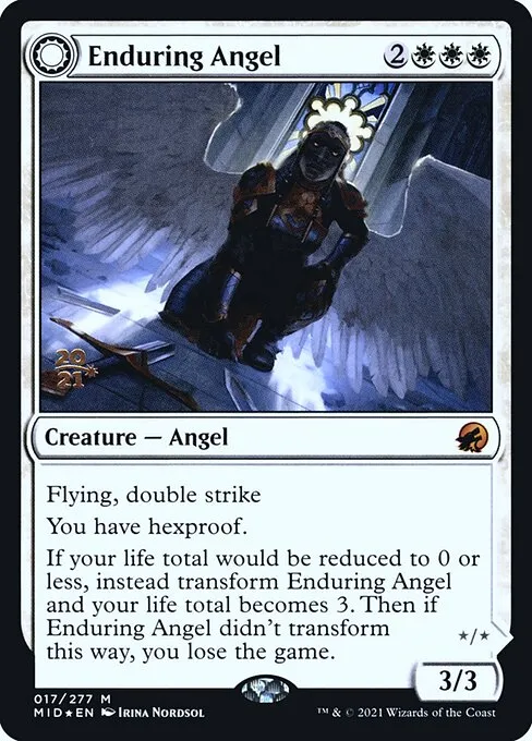 Enduring Angel // Angelic Enforcer - Foil