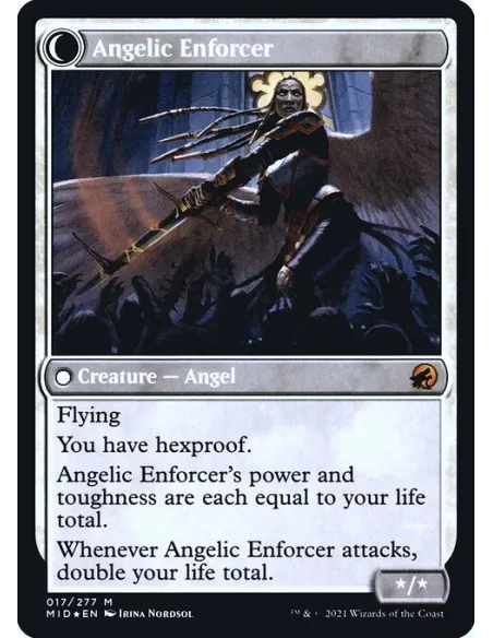 Enduring Angel // Angelic Enforcer - Foil