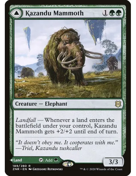 Kazandu Mammoth // Kazandu Valley - Foil