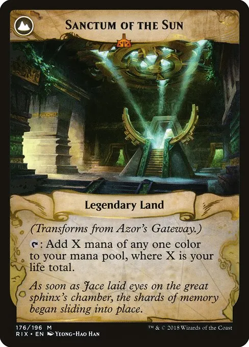 Azor's Gateway // Sanctum of the Sun - Foil