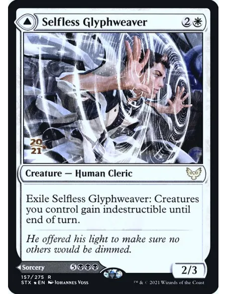 Selfless Glyphweaver // Deadly Vanity - Foil