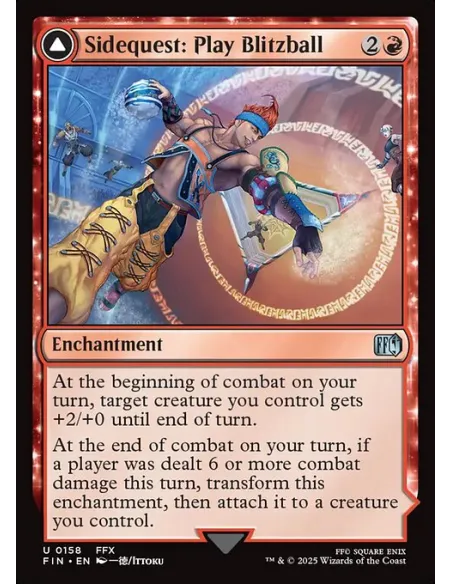 Sidequest: Play Blitzball // World Champion, Celestial Weapon - Foil