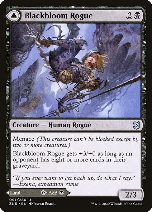 Blackbloom Rogue // Blackbloom Bog - Foil