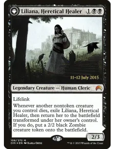 Liliana, Heretical Healer // Liliana, Defiant Necromancer - Foil