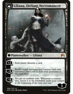 Liliana, Heretical Healer // Liliana, Defiant Necromancer - Foil 2
