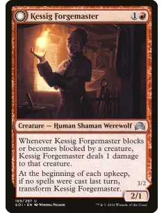 Kessig Forgemaster // Flameheart Werewolf - Foil
