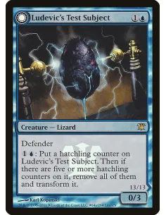 Ludevic's Test Subject // Ludevic's Abomination - Foil