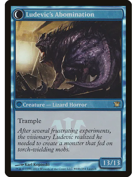 Ludevic's Test Subject // Ludevic's Abomination - Foil