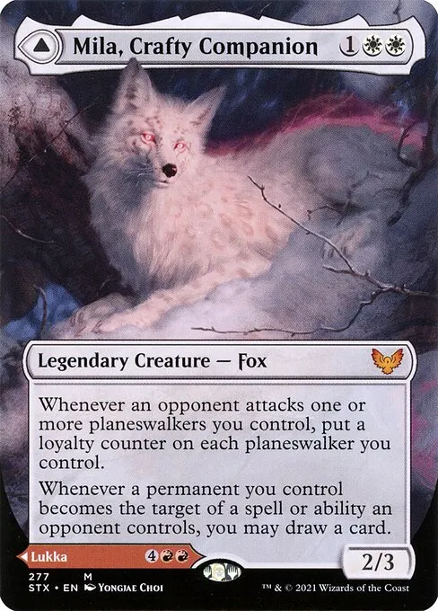 Mila, Crafty Companion // Lukka, Wayward Bonder - Foil