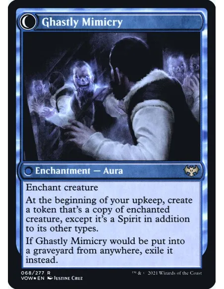 Mirrorhall Mimic // Ghastly Mimicry - Foil