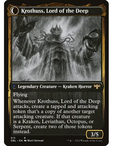 Runo Stromkirk // Krothuss, Lord of the Deep