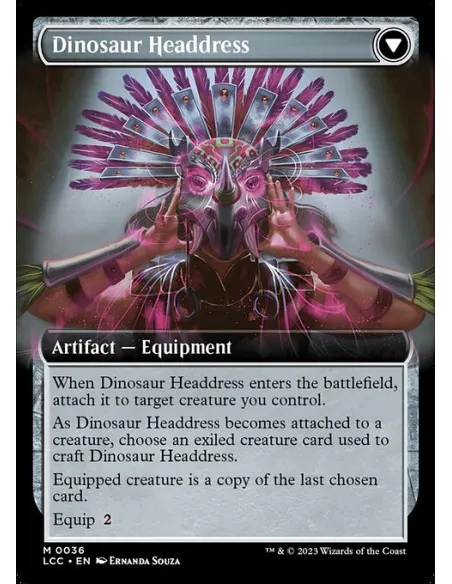 Paleontologist's Pick-Axe // Dinosaur Headdress