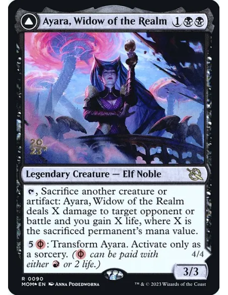 Ayara, Widow of the Realm // Ayara, Furnace Queen - Foil