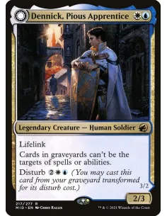 Dennick, Pious Apprentice // Dennick, Pious Apparition - Foil