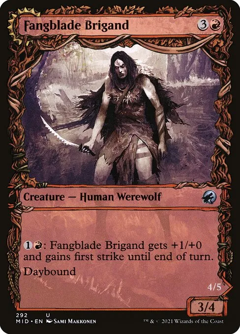 Fangblade Brigand // Fangblade Eviscerator - Foil