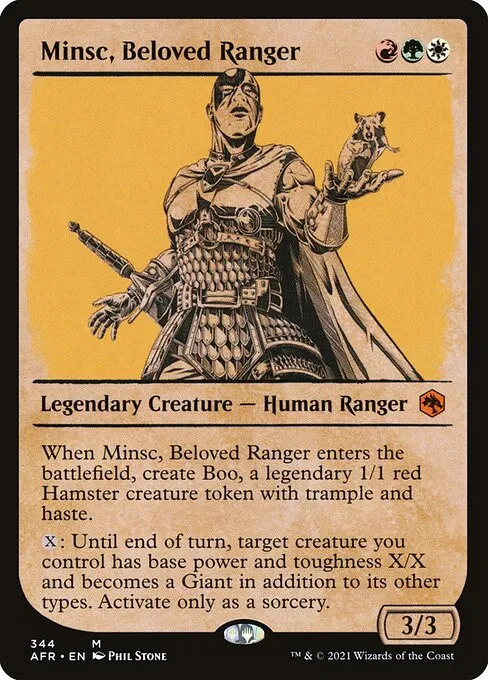 Minsc, Beloved Ranger - Foil