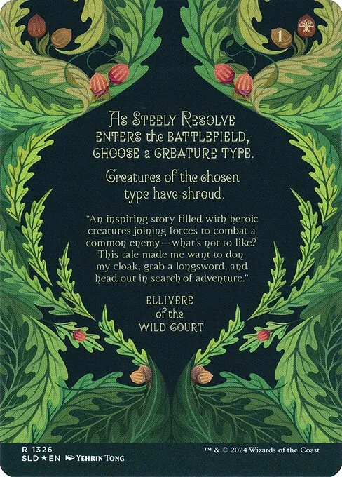 Steely Resolve // Steely Resolve - Foil