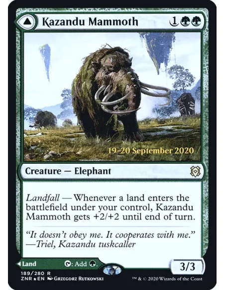 Kazandu Mammoth // Kazandu Valley - Foil