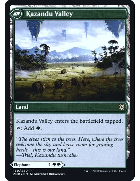 Kazandu Mammoth // Kazandu Valley - Foil