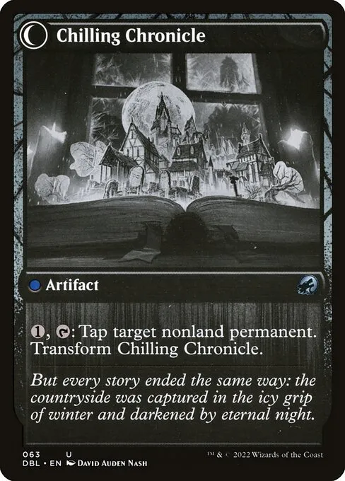 Mysterious Tome // Chilling Chronicle - Foil