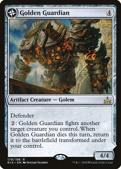 Golden Guardian // Gold-Forge Garrison - Foil