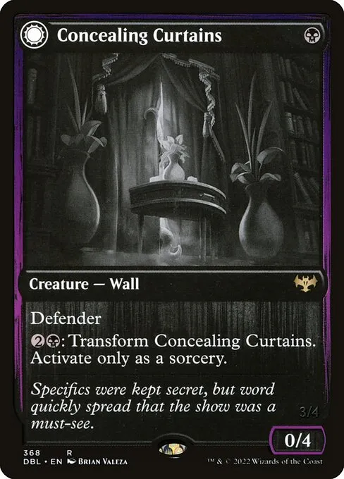 Concealing Curtains // Revealing Eye - Foil