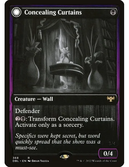 Concealing Curtains // Revealing Eye - Foil