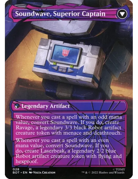 Soundwave, Sonic Spy // Soundwave, Superior Captain