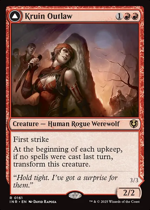Kruin Outlaw // Terror of Kruin Pass - Foil