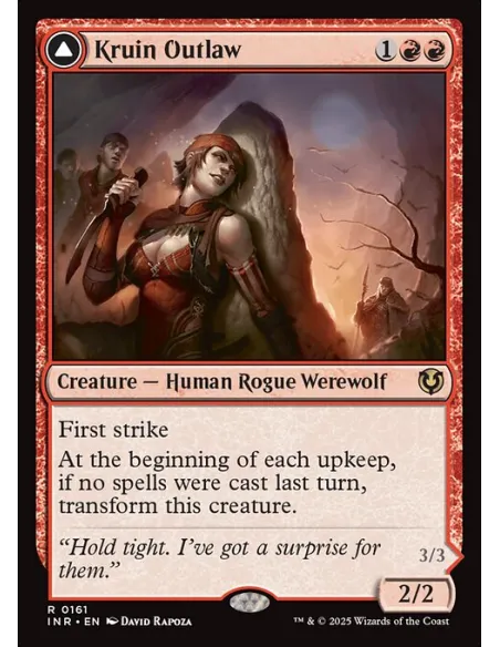 Kruin Outlaw // Terror of Kruin Pass - Foil