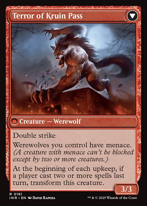 Kruin Outlaw // Terror of Kruin Pass - Foil