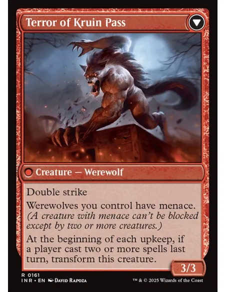 Kruin Outlaw // Terror of Kruin Pass - Foil