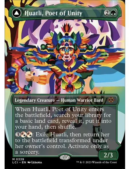 Huatli, Poet of Unity // Roar of the Fifth People