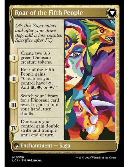 Huatli, Poet of Unity // Roar of the Fifth People