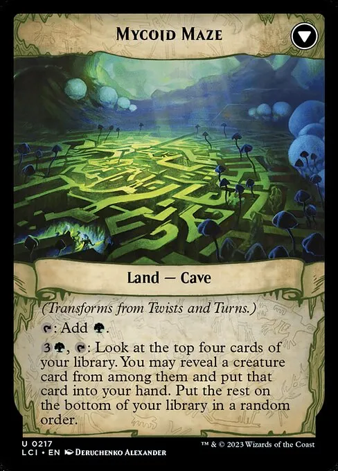Twists and Turns // Mycoid Maze - Foil