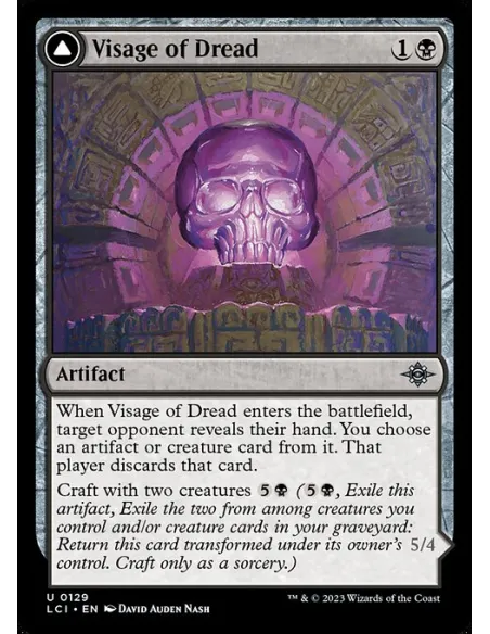 Visage of Dread // Dread Osseosaur - Foil