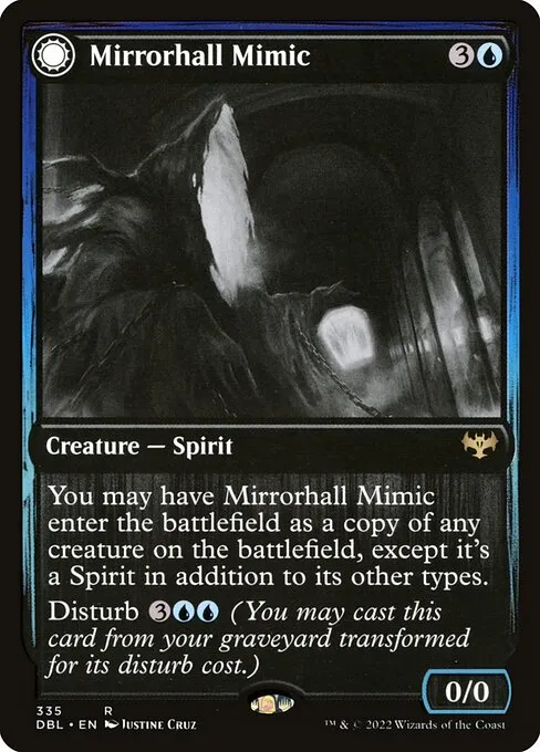Mirrorhall Mimic // Ghastly Mimicry - Foil