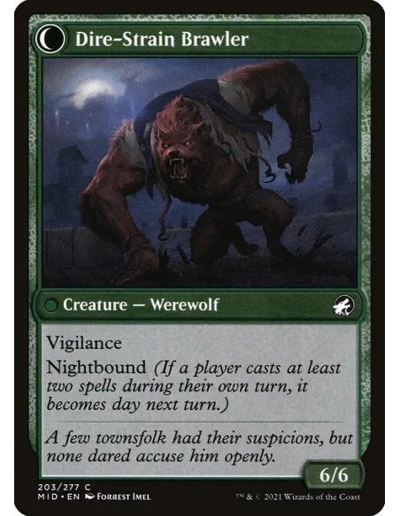 Tireless Hauler // Dire-Strain Brawler - Foil