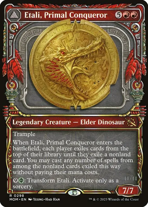 Etali, Primal Conqueror // Etali, Primal Sickness - Foil
