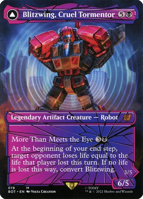 Blitzwing, Cruel Tormentor // Blitzwing, Adaptive Assailant - Foil