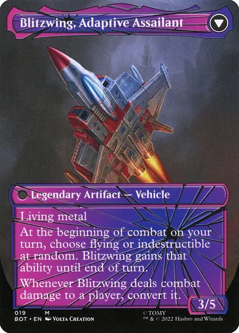 Blitzwing, Cruel Tormentor // Blitzwing, Adaptive Assailant - Foil