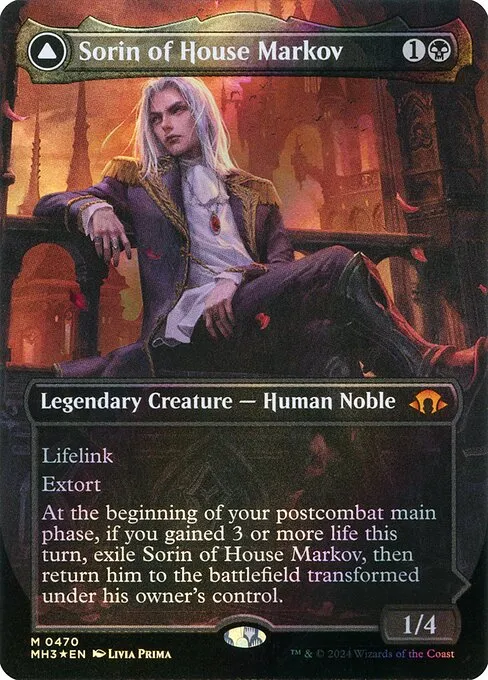 Sorin of House Markov // Sorin, Ravenous Neonate - Foil