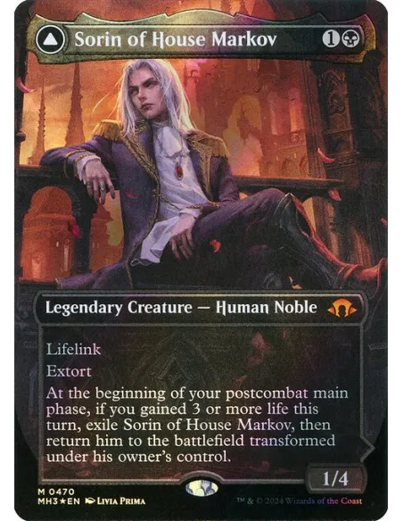 Sorin of House Markov // Sorin, Ravenous Neonate - Foil