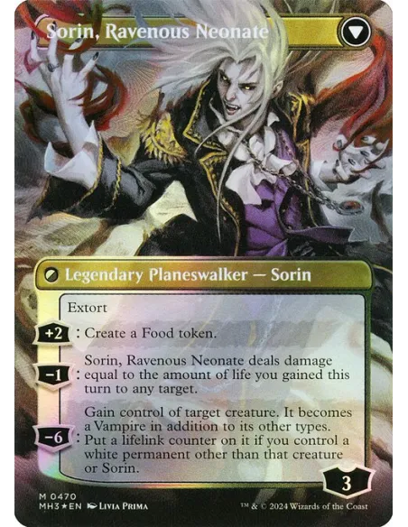 Sorin of House Markov // Sorin, Ravenous Neonate - Foil