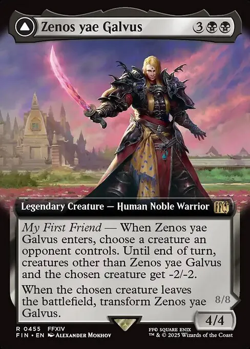 Zenos yae Galvus // Shinryu, Transcendent Rival - Foil