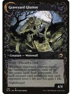 Graveyard Trespasser // Graveyard Glutton - Foil 2