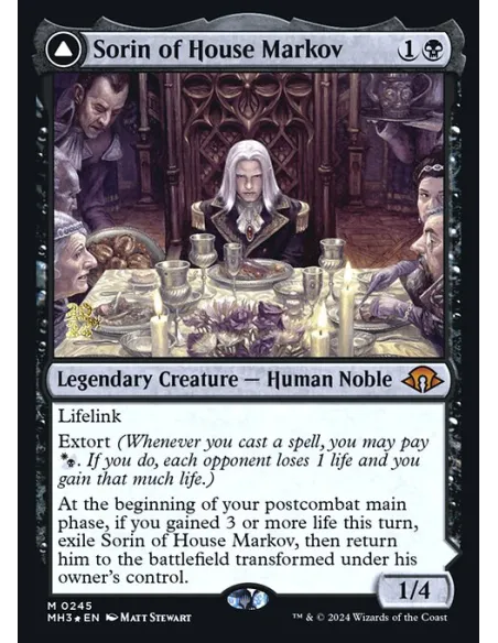 Sorin of House Markov // Sorin, Ravenous Neonate - Foil