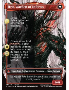 Clive, Ifrit's Dominant // Ifrit, Warden of Inferno - Foil 2