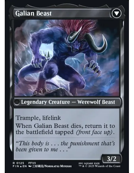 Vincent Valentine // Galian Beast - Foil