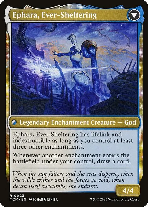 Invasion of Theros // Ephara, Ever-Sheltering - Foil